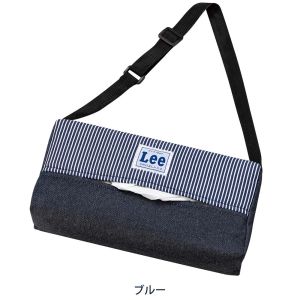 ボンフォーム BONFORM ボンフォーム Lee ヒッコリー ティッシュカバー ブルー 7414-05BL