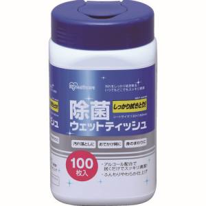 アイリスオーヤマ IRIS アイリスオーヤマ RWT-AB100 除菌ウェットティッシュ アルコールタイプ