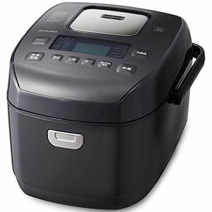 アイリスオーヤマ IRIS アイリスオーヤマ RC-PDA50-B 銘柄炊き 圧力IHジャー炊飯器 5.5合炊き ブラック