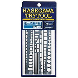 ハセガワ Hasegawa ハセガワ TP1 テンプレート セット1 直線定規