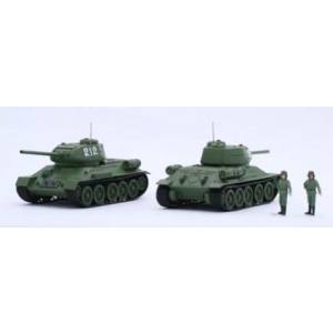 フジミ模型 フジミ模型 1/76 ソビエト中戦車 T-34/85 2両セット SWA-34