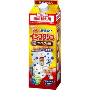 UYEKI UYEKI インフクリン 1000mL 詰替え紙パック