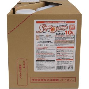 UYEKI UYEKI スーパーオレンジ 消臭 除菌泡タイプ 業務用 10L メーカー直送 法人限定 代引不可 北海道沖縄離島不可