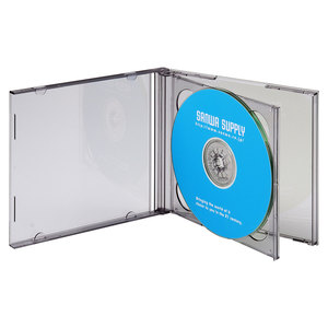 サンワサプライ(SANWA SUPPLY) DVD・CDケース(ブラック) FCD-22BKN