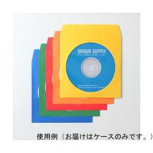 サンワサプライ SANWA SUPPLY DVD・CDペーパースリーブケース FCD-PS100MXN
