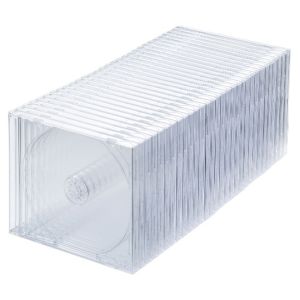 サンワサプライ SANWA SUPPLY サンワサプライ FCD-PN30CLN Blu-ray DVD CDケース 30枚セット クリア