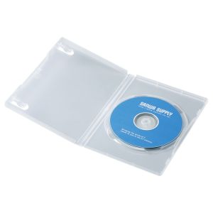 サンワサプライ SANWA SUPPLY サンワサプライ DVD-TN1-10CLN DVDトールケース 1枚収納 10枚セット クリア