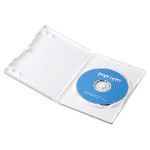 サンワサプライ SANWA SUPPLY サンワサプライ DVD-TN1-10WN DVDトールケース 1枚収納 10枚セット ホワイト