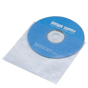 サンワサプライ SANWA SUPPLY CD・CD-R用不織布ケース(50枚セット) FCD-F50