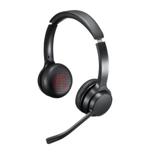 サンワサプライ SANWA SUPPLY サンワサプライ MM-BTSH62BK Bluetooth ヘッドセット 両耳タイプ 単一指向性