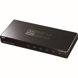 サンワサプライ SANWA SUPPLY 4K/60Hz・HDR対応HDMI分配器(4分配) VGA-HDRSP4