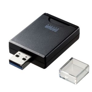 サンワサプライ SANWA SUPPLY サンワサプライ ADR-3SD4BK SD カードリーダー UHS-II対応 USB Aコネクタ