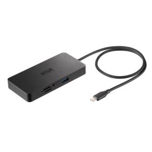 サンワサプライ SANWA SUPPLY サンワサプライ USB-DKM5BK USB Type-C ドッキングステーション メーカー直送 代引不可 北海道沖縄離島不可