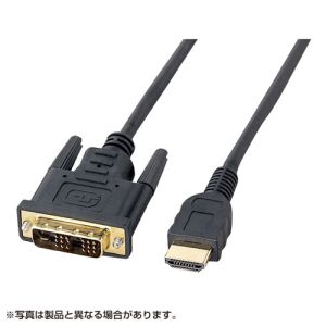 サンワサプライ SANWA SUPPLY HDMI-DVIケーブル(3m) KM-HD21-30