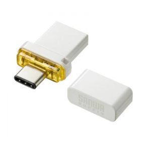 サンワサプライ SANWA SUPPLY サンワサプライ UFD-3TC64GWN USB Type-C メモリ 64GB