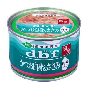 デビフペット d.b.f デビフペット かつお白身 ささみ 白米入り 150g d.b.f