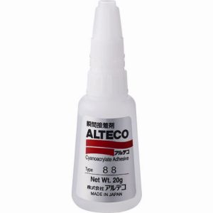 アルテコ ALTECO アルテコ 88-20G 工業用 瞬間接着剤 88 20g 難接着樹脂材用 ALTECO