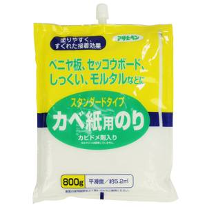 アサヒペン アサヒペン スタンダードカベ紙用のり 764 800g