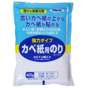 アサヒペン アサヒペン 強力タイプカベ紙用のり 773 400g