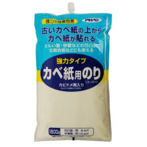 アサヒペン アサヒペン 強力タイプカベ紙用のり 775 1600g