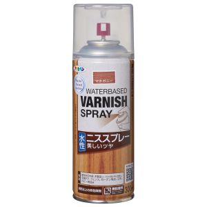 アサヒペン アサヒペン 水性ニススプレー 300ml マホガニー