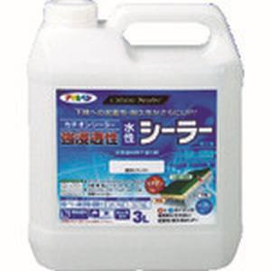 アサヒペン アサヒペン 強浸透性水性シーラー3L クリヤ 458179