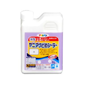 アサヒペン アサヒペン ヤニ アクどめシーラー 1L 白