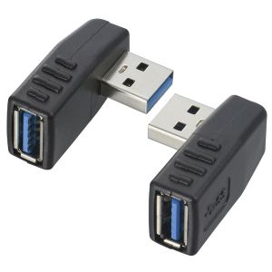 オーム電機 OHM オーム電機 PC-SU3LLR USBポート L字変換コネクター 01-3735