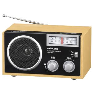 オーム電機 OHM オーム電機 木製ラジオ 07-9884 RAD-T556Z AudioComm