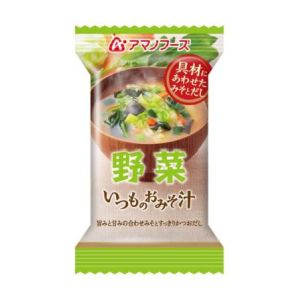 アマノフーズ アマノフーズ いつものおみそ汁 野菜 10g フリーズドライ