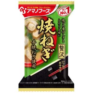 アマノフーズ アマノフーズ いつものおみそ汁 贅沢 焼ねぎ 8.7g