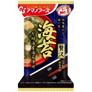 アマノフーズ アマノフーズ いつものおみそ汁贅沢 海苔 7.5g