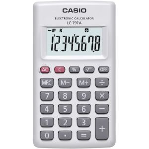 カシオ計算機 CASIO カシオ計算機 LC-797A-N カード型電卓