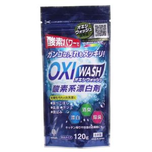紀陽除虫菊 紀陽除虫菊 K-7109 オキシウォッシュ 酸素系漂白剤 120g