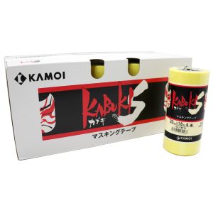 カモ井加工紙 KAMOI カモ井 2590250030 車輌 建築用マスキングテープ カブキ-S 30mmx18m 4巻入 10P