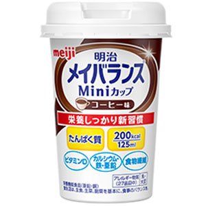 明治 meiji メイバランス Miniカップ コーヒー味 125ml