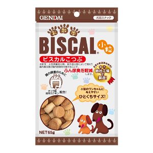 現代製薬 GENDAI 現代製薬 ビスカル 小粒 犬用スナック 65g 犬 おやつ