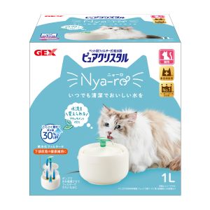 ジェックス GEX ジェックス ピュアクリスタル ニャーロ 1L 猫用 オフホワイト 5684510