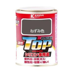 カンペハピオ KANSAI カンペハピオ 油性トップガード ねずみ色 0.1L
