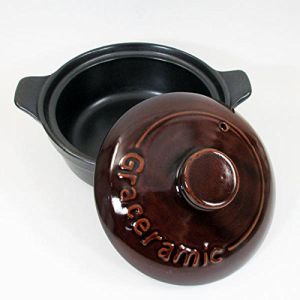 カクセー Kakusee カクセー グレイスラミック 陶製洋風土鍋 17cm GC-01