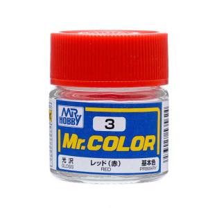 GSIクレオス ミスターホビー C3 Mr.カラー レッド 赤 10ml GSI クレオス