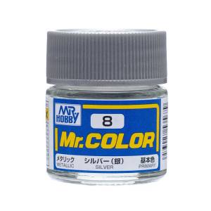 GSIクレオス ミスターホビー C8 Mr.カラー シルバー 銀 10ml GSI クレオス