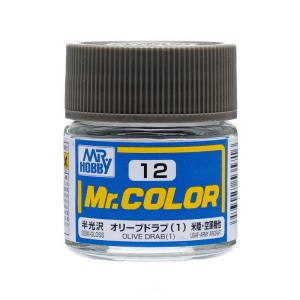 GSIクレオス ミスターホビー C12 Mr.カラー オリーブドラブ 1 10ml GSI クレオス