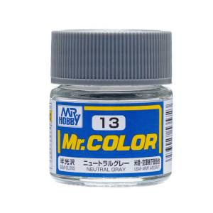 GSIクレオス ミスターホビー C13 Mr.カラー ニュートラルグレー 10ml GSI クレオス