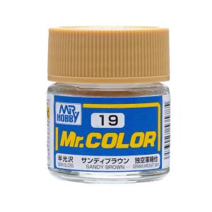 GSIクレオス ミスターホビー C19 Mr.カラー サンディブラウン 10ml GSI クレオス