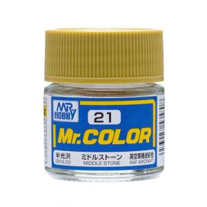 GSIクレオス ミスターホビー C21 Mr.カラー ミドルストーン 10ml GSI クレオス