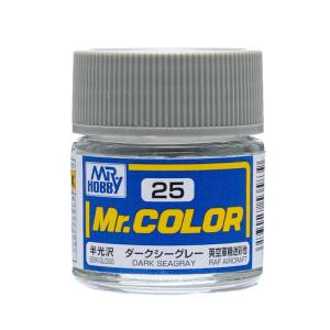 GSIクレオス ミスターホビー C25 Mr.カラー ダークシーグレー 10ml GSI クレオス