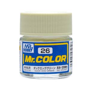 GSIクレオス ミスターホビー C26 Mr.カラー ダックエッググリーン 10ml GSI クレオス