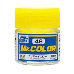 GSIクレオス ミスターホビー C48 Mr.カラー クリアーイエロー 10ml GSI クレオス