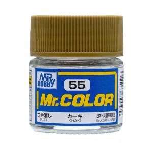 GSIクレオス ミスターホビー C55 Mr.カラー カーキ 10ml GSI クレオス